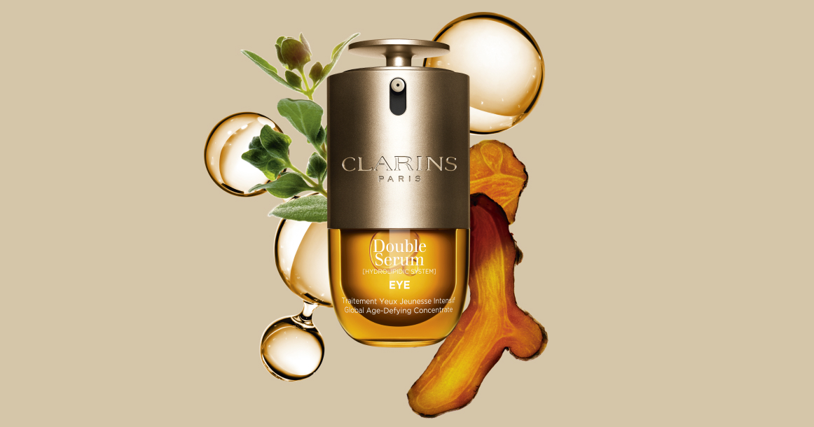 Clarins представил обновленную сыворотку для области вокруг глаз Double Serum Eye